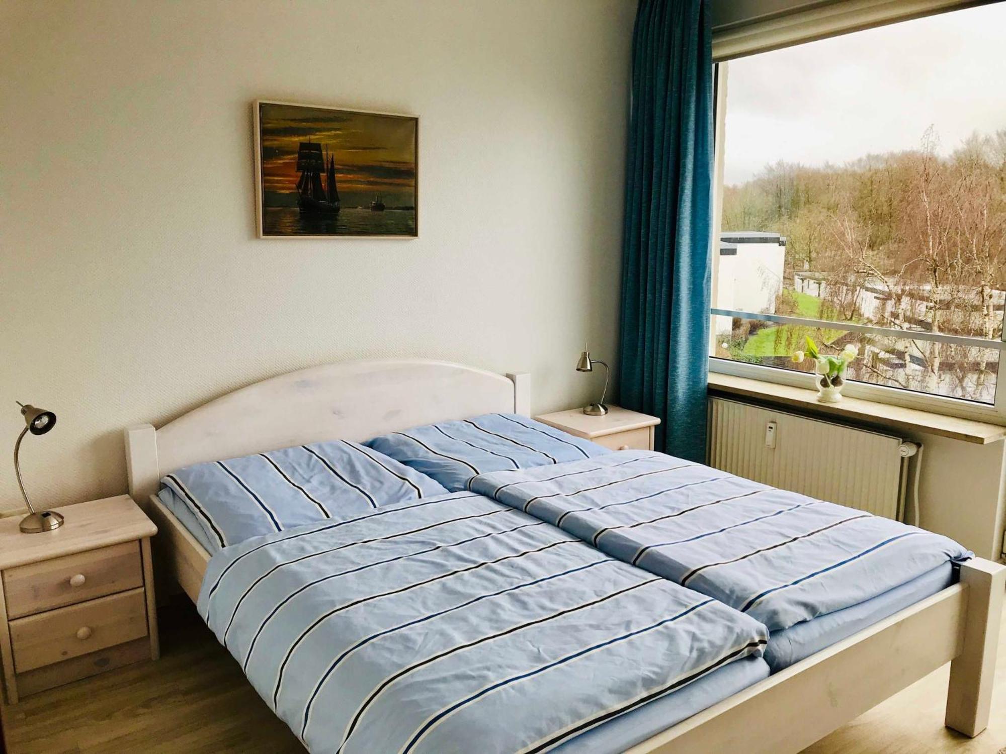 Ferienwohnung Skowronek Am Kurpark Glücksburg Exterior foto