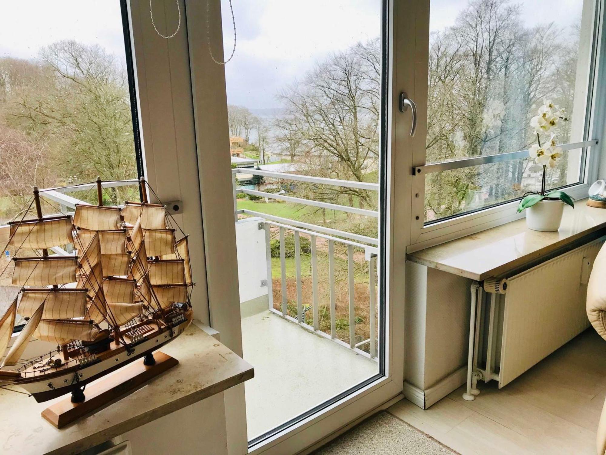 Ferienwohnung Skowronek Am Kurpark Glücksburg Exterior foto
